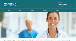Desktop Screenshot of maxitechmed.com